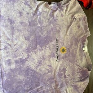 Crop top size large. Worn some